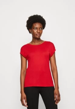 Anna Field 3 Pack - Camiseta Básica - Beige/Off-White/Red -Anna Field 02578901ea114ea5a3d273c475c390c9