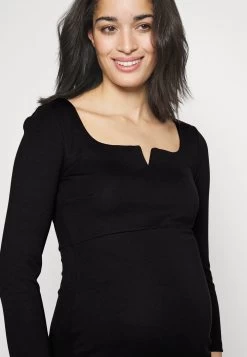 Notch Neckline Midi Dress - Vestido Ligero - Black -Anna Field 08d9c5edccaa40e9a1279899f7800784