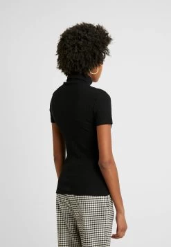 1/2 Sleeve Roll Neck - Camiseta Básica - Black -Anna Field 0a239e99fae149dbaccc083d83873777