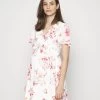 Vestido Informal - Off-White/Pink