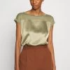 Anna Field Camiseta Estampada - Martini Olive