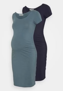 2 Pack - Vestido De Tubo - Dark Blue/Teal