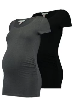 2 Pack - Camiseta Básica - Dark Gray/Black