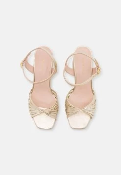 Anna Field Leather - Sandalias De Tacón - Gold -Anna Field 377cf4065a3f4cddaf1b0b333e20c985