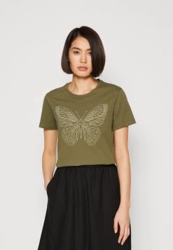 Anna Field Camiseta Estampada - Green