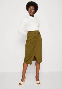 Anna Field Front Knot Midi Skirt - Falda De Tubo - Khaki 9 Anna Field Front Knot Midi Skirt - Falda De Tubo - Khaki -Anna Field 461ee7207cb243998c18cf265d0ad4bd
