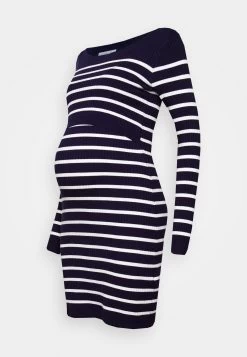 Vestido De Punto - Blue/White -Anna Field 4b8d2583c6e94ec4b6d0dbc509462c62