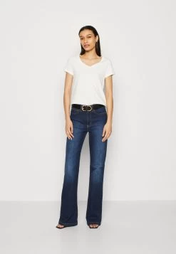 Anna Field 3 Pack- Camiseta Básica - Dark Yellow/Purple/White