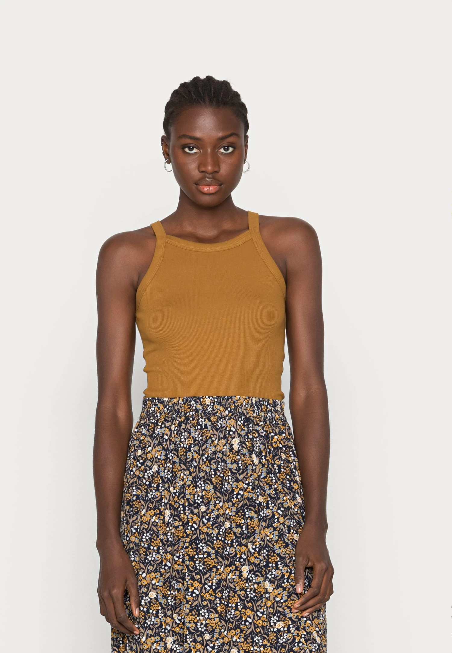 Anna Field 2 Pack - Top - Black/Khaki 2 Anna Field 2 Pack - Top - Black/Khaki - Imagen 2