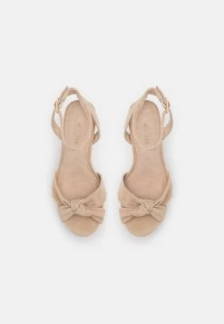 Anna Field Leather - Sandalias De Tacón - Beige -Anna Field 7d40659b75374455b79f8f30ab3cdaef