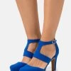 Anna Field Zapatos Altos - Royal Blue