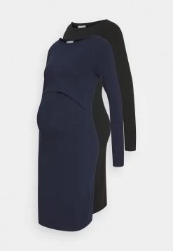 2 Pack Nursing Dress - Vestido Ligero - Dark Blue/Black