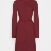 Anna Field Vestido Camisero - Dark Red