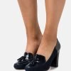 Anna Field Leather - Tacones - Dark Blue