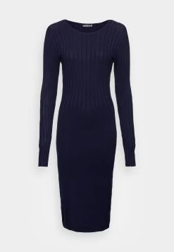 Vestido De Tubo - Dark Blue