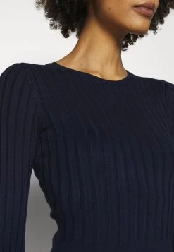 Anna Field Crew Ausschnitt Ripp Top Bodycon Mini Strickkleid - Vestido De Tubo - Dark Blue -Anna Field a841eb6cc2af467ca5f262385ad1c508