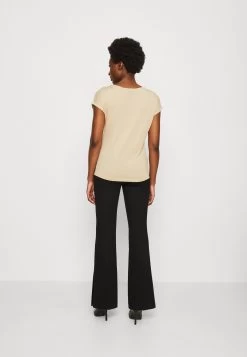 Anna Field 3 Pack - Camiseta Básica - Beige/Off-White/Red -Anna Field ae122f093c1a4c4dbdc7d2f3c203b300