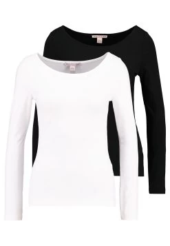 2Pack- Camiseta De Manga Larga - Black/White