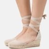 Anna Field Leather- Zapatos De Salón Con Cordones - Beige