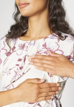 Fit And Flare Flowy Dropped Shoulder- Vestido Ligero - Beige/Lilac -Anna Field b2a625e911d94f88b0aea06bda6275cb