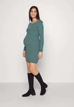 Vestido De Punto - Dark Green