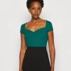 Anna Field Camiseta Estampada - Dark Green