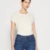 Anna Field Camiseta Estampada - Offwhite