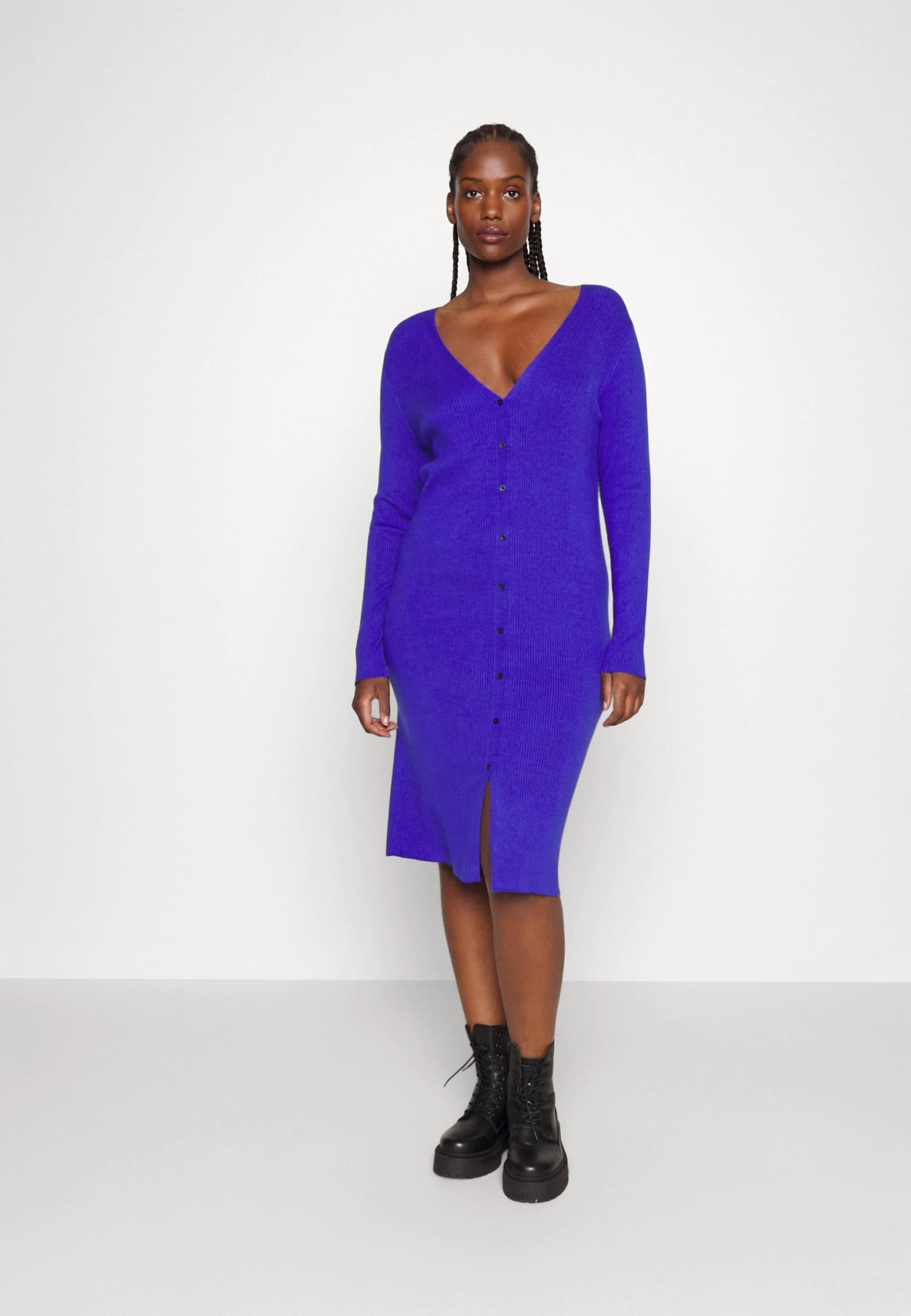 Vestido De Punto - Blue 1 Vestido De Punto - Blue