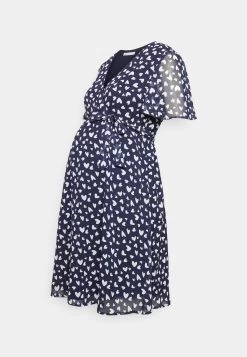 Vestido Informal - Dark Blue/White -Anna Field e4531adb63194f1c90cc6d05d607204d