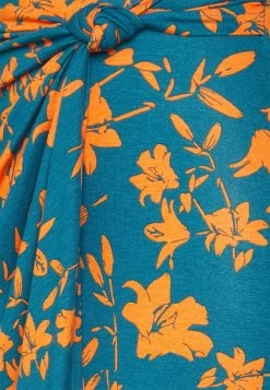 Anna Field Front Knot Midi Skirt - Falda De Tubo - Blue -Anna Field ec90ec8a97224e79b6679664fbc7562a