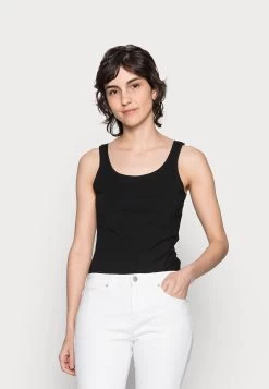 Anna Field Basic Tank 3Er Pack - Top - Black/White /Khaki -Anna Field f19a4b875a094163b94f7c177c1744e9