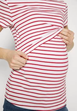 2 Pack - Camiseta Básica - Dark Red/White/ Dark Blue -Anna Field f6bed53fc7e64e9da814c593d978b2f5