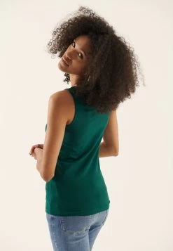 Anna Field 2-Pack - Top - Black/Dark Green 8 Anna Field 2-Pack - Top - Black/Dark Green -Anna Field f86e7e8662ce47cc8796ea86b238dc27