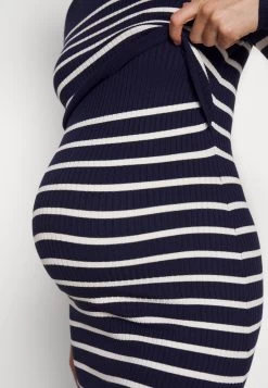 Vestido De Punto - Blue/White -Anna Field fcdbaa5342374cf99b36a97cd215988c